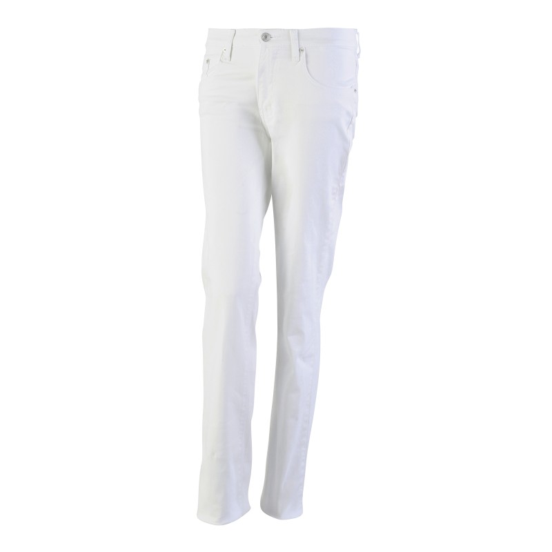 Pantalon Jean Femme MAEL, blanc du 36 au 48