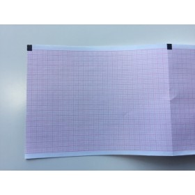 Papier Nihon Kohden 9020 Cardiofax GEM 110x140mmx143 plis, quadrillé 