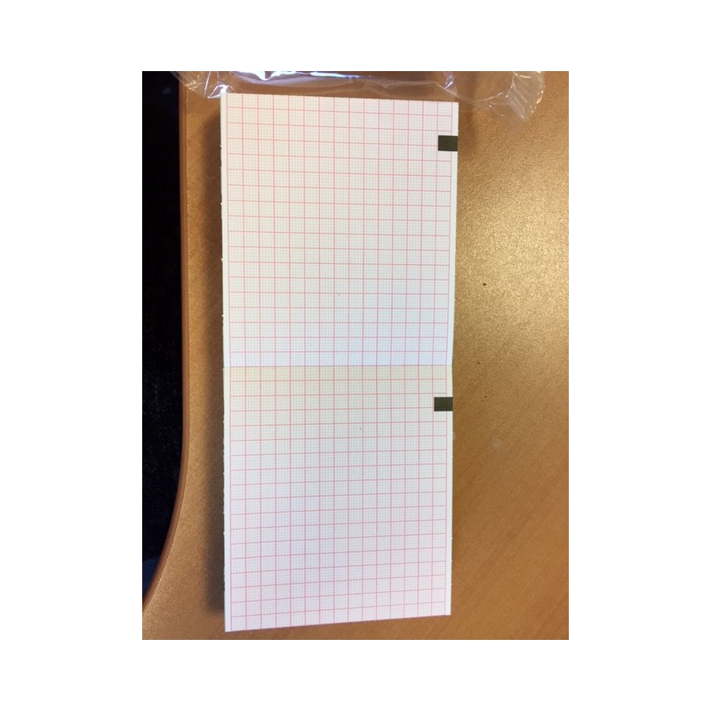 Papier, pliage pour GE Mac 600/400 80x90mmx250 plis