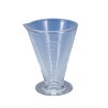 Verre a pied gradue verre 125 